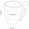 Taza Azul Personalizada - Image 2