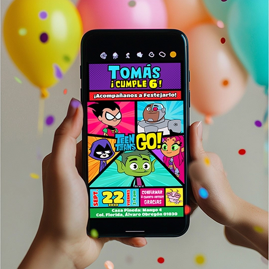 invitación cumpleaños infantiles